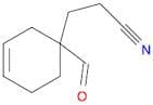 3-Cyclohexene-1-propanenitrile, 1-formyl-