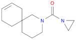 2-Azaspiro[5.5]undec-8-ene, 2-(1-aziridinylcarbonyl)-