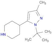 Piperidine, 4-[1-(1,1-dimethylethyl)-3-methyl-1H-pyrazol-5-yl]-