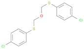 Benzene, 1,1'-[oxybis(methylenethio)]bis[4-chloro-