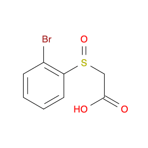 Acetic acid, [(2-bromophenyl)sulfinyl]-
