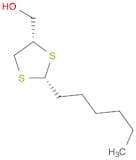 1,3-Dithiolane-4-methanol, 2-hexyl-, cis-