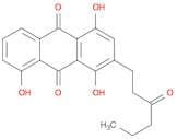 1,4,8-Trihydroxy-2-(3-oxohexyl)anthracene-9,10-dione