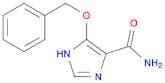 1H-Imidazole-4-carboxamide, 5-(phenylmethoxy)-
