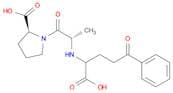 L-Proline, 1-[N-(1-carboxy-4-oxo-4-phenylbutyl)-L-alanyl]-