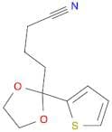 1,3-Dioxolane-2-butanenitrile, 2-(2-thienyl)-
