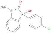 2H-Indol-2-one, 3-(4-chlorophenyl)-1,3-dihydro-3-hydroxy-1-methyl-