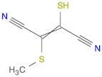2-Butenedinitrile, 2-mercapto-3-(methylthio)-