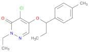 4-Chloro-2-ethyl-5-(1-(p-tolyl)propoxy)pyridazin-3(2H)-one