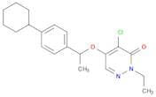 4-Chloro-5-(1-(4-cyclohexylphenyl)ethoxy)-2-ethylpyridazin-3(2H)-one