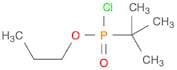 Phosphonochloridic acid, (1,1-dimethylethyl)-, propyl ester