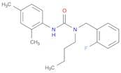 Urea, N-butyl-N'-(2,4-dimethylphenyl)-N-[(2-fluorophenyl)methyl]-