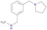 N-Methyl-1-(3-(pyrrolidin-1-ylmethyl)phenyl)methanamine
