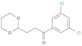 3',5'-Dichloro-3-(1,3-dioxan-2-yl)propiophenone