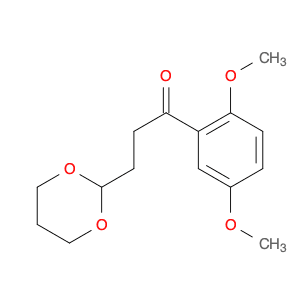 2',5'-dimethoxy-3-(1,3-dioxan-2-yl)propiophenone