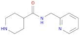 N-(pyridin-2-ylmethyl)piperidine-4-carboxamide