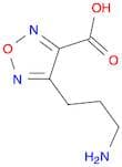 4-(3-Aminopropyl)-1,2,5-oxadiazole-3-carboxylic acid