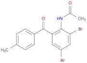 Acetamide, N-[2,4-dibromo-6-(4-methylbenzoyl)phenyl]-
