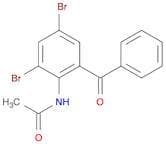 Acetamide, N-(2-benzoyl-4,6-dibromophenyl)-