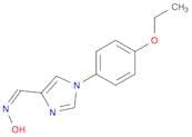 1H-Imidazole-4-carboxaldehyde, 1-(4-ethoxyphenyl)-, oxime, (Z)-