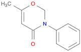 4H-1,3-Oxazin-4-one, 2,3-dihydro-6-methyl-3-phenyl-