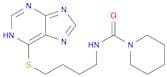 1-Piperidinecarboxamide, N-[4-(1H-purin-6-ylthio)butyl]-