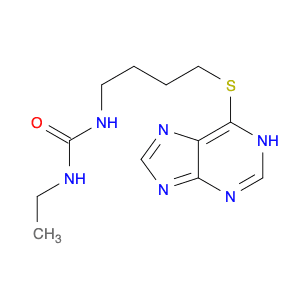 Urea, N-ethyl-N'-[4-(1H-purin-6-ylthio)butyl]-