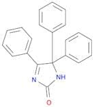 2H-Imidazol-2-one, 1,5-dihydro-4,5,5-triphenyl-