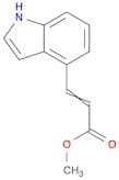 2-Propenoic acid, 3-(1H-indol-4-yl)-, methyl ester