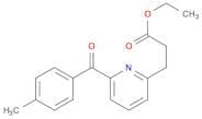 2-Pyridinepropanoic acid, 6-(4-methylbenzoyl)-, ethyl ester