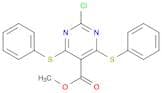 Methyl 2-chloro-4,6-bis(phenylthio)pyrimidine-5-carboxylate