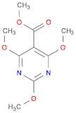 5-Pyrimidinecarboxylic acid, 2,4,6-trimethoxy-, methyl ester