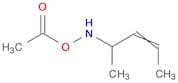 3-Penten-2-amine, N-(acetyloxy)-