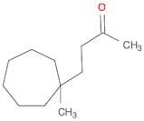 2-Butanone, 4-(1-methylcycloheptyl)-