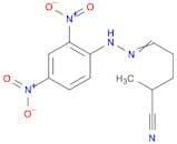 Pentanenitrile, 5-[(2,4-dinitrophenyl)hydrazono]-2-methyl-