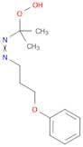Hydroperoxide, 1-methyl-1-[(3-phenoxypropyl)azo]ethyl