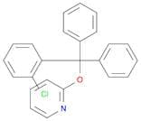 Pyridine, 2-[(2-chlorophenyl)diphenylmethoxy]-