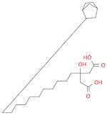 Pentanedioic acid, 3-(11-bicyclo[2.2.1]hept-2-ylundecyl)-3-hydroxy-
