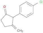 Cyclopentanone, 2-(4-chlorophenyl)-3-methylene-