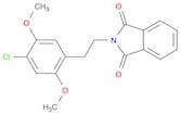 1H-Isoindole-1,3(2H)-dione, 2-[2-(4-chloro-2,5-dimethoxyphenyl)ethyl]-