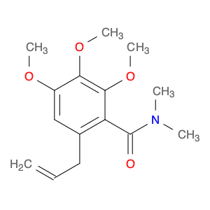 Benzamide, 2,3,4-trimethoxy-N,N-dimethyl-6-(2-propenyl)-