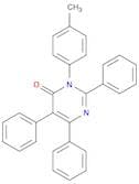 4(3H)-Pyrimidinone, 3-(4-methylphenyl)-2,5,6-triphenyl-