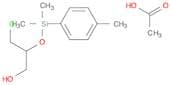 1-Propanol, 3-chloro-2-[[dimethyl(4-methylphenyl)silyl]oxy]-, acetate