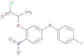 Propanoyl chloride, 2-[5-(4-fluorophenoxy)-2-nitrophenoxy]-