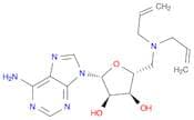 Adenosine, 5'-deoxy-5'-(di-2-propenylamino)-