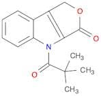 3H-Furo[3,4-b]indol-3-one, 4-(2,2-dimethyl-1-oxopropyl)-1,4-dihydro-