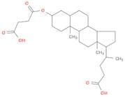 4-[3-(3-carboxypropanoyloxy)-10,13-dimethyl-2,3,4,5,6,7,8,9,11,12,14,15,16,17-tetradecahydro-1H-cy…