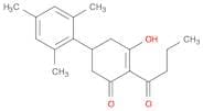 2-Cyclohexen-1-one, 3-hydroxy-2-(1-oxobutyl)-5-(2,4,6-trimethylphenyl)-