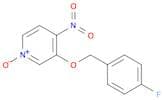 Pyridine, 3-[(4-fluorophenyl)methoxy]-4-nitro-, 1-oxide