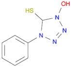 1H-Tetrazole-5-thiol, 4,5-dihydro-1-hydroxy-4-phenyl-
